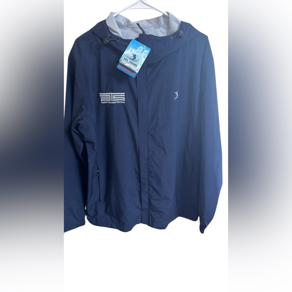 Reel Legends Dark Blue Performance Jacket